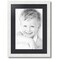 ArtToFrames Collage Photo Picture Frame with 1 - 10x15 inch Openings, Framed in White with Over 62 Mat Color Options and Regular Glass (CSM-3966-1402)